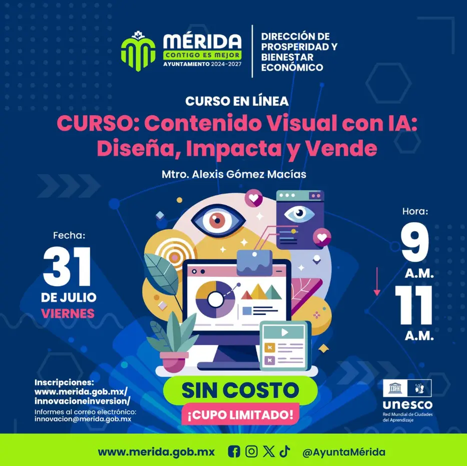 Contenido Visual con IA: Diseña, Impacta y Vende