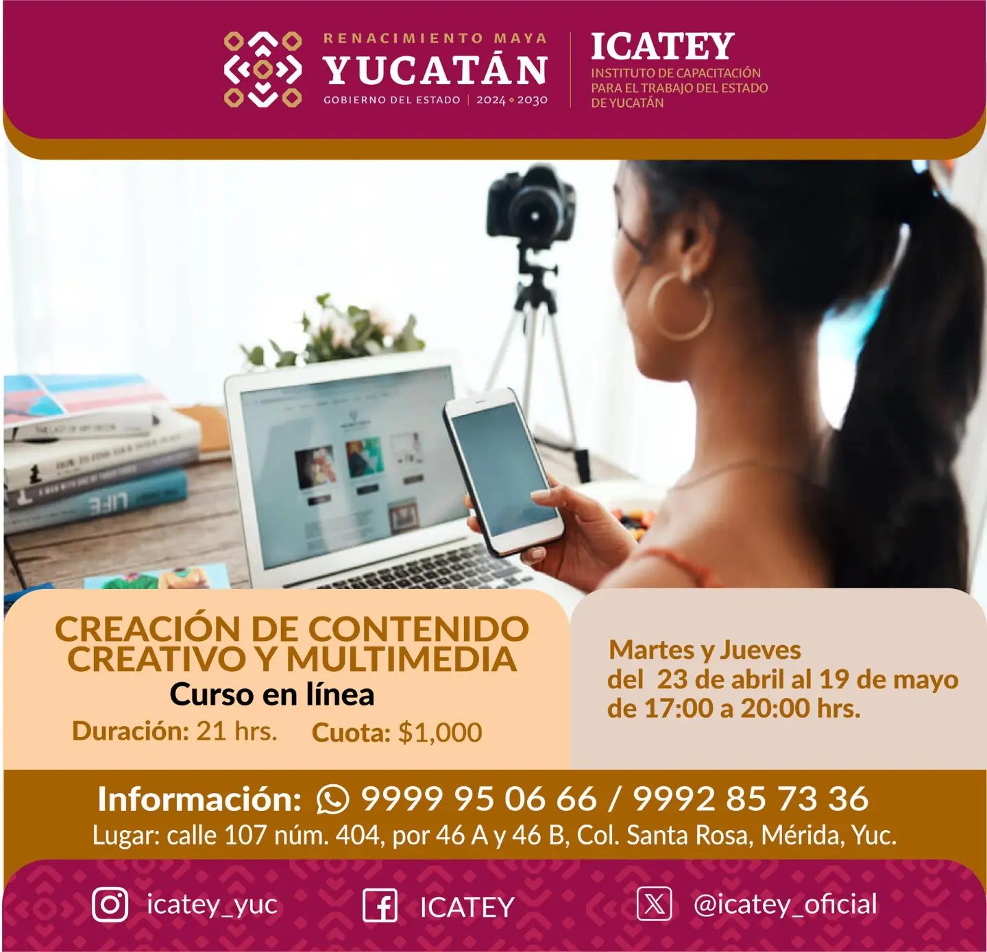 Creación de contenido creativo y multimedia