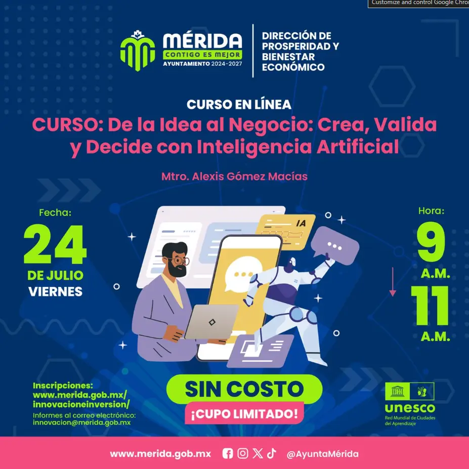 De la Idea al negocio: Crea, valida y decide con Inteligencia Artificial